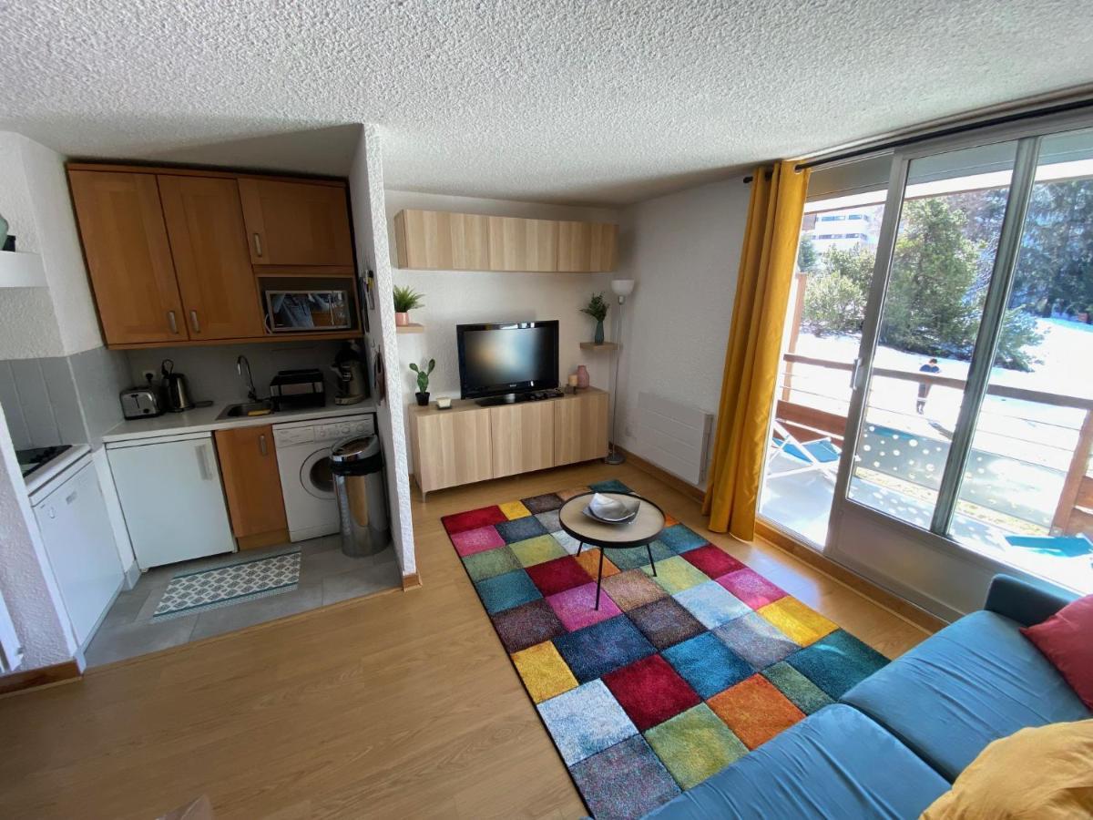 Appartement Residence Cote Brune, Centre Station, Pied Des Pistes, 30M2, 4 Ou 5 Pers, Parking Gratuit, Wifi Les Deux Alpes Eksteriør bilde